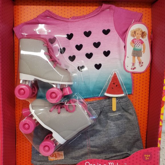 Our Generation Toys Our Generation Doll Clothes And Doll Roller Skates Baby Doll Clothes